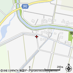 新潟県新発田市飯島周辺の地図