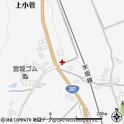 山形県米沢市広幡町成島284周辺の地図