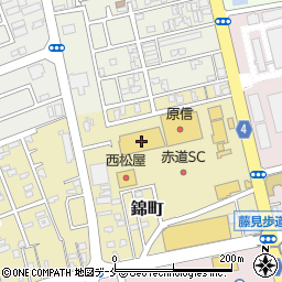 ファッションセンターしまむら錦町店周辺の地図