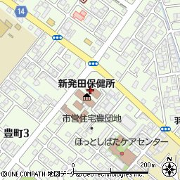 新潟県新発田地域振興局　地域整備部・庶務係・庶務担当周辺の地図