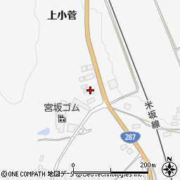 山形県米沢市広幡町成島2053周辺の地図