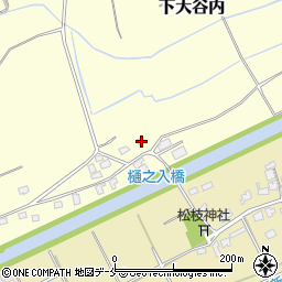 新潟県新潟市北区下大谷内2073周辺の地図