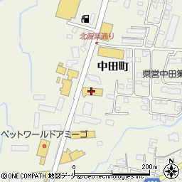 日産プリンス山形販売中田町店周辺の地図