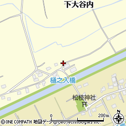 新潟県新潟市北区下大谷内2072-1周辺の地図
