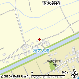 新潟県新潟市北区下大谷内2072周辺の地図