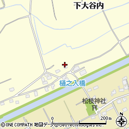 新潟県新潟市北区下大谷内2073-1周辺の地図