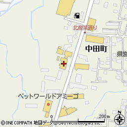 山形日産米沢店周辺の地図