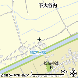 新潟県新潟市北区下大谷内2066-2周辺の地図