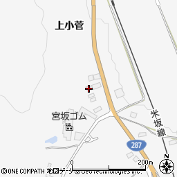 山形県米沢市広幡町成島2056周辺の地図