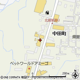 山形日産自動車米沢店周辺の地図