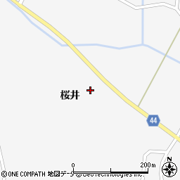 宮城県角田市島田桜井22周辺の地図