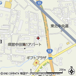 アイメモリー米沢周辺の地図