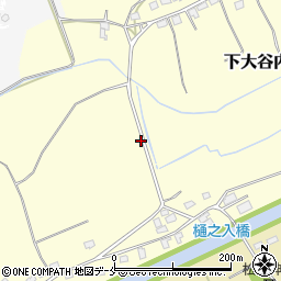 新潟県新潟市北区下大谷内2162-1周辺の地図