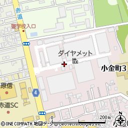 新潟運輸株式会社　ダイヤメット営業所周辺の地図