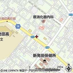 下越タクシー本社営業所周辺の地図