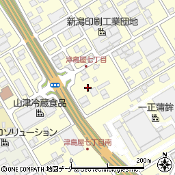 カネサエクスプレス新潟支店周辺の地図