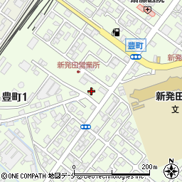 サークルＫ新発田高校前店周辺の地図