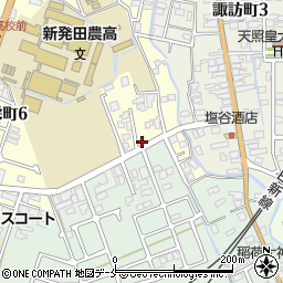和亭周辺の地図