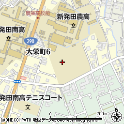 新潟県新発田市大栄町6丁目5周辺の地図