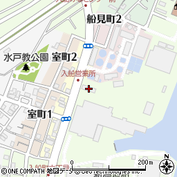 新潟交通入船営業所周辺の地図