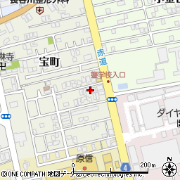 森田理容院周辺の地図