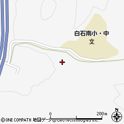宮城県白石市越河平平合周辺の地図