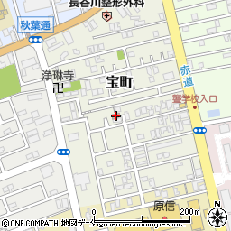 宝町会館周辺の地図