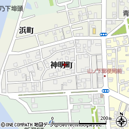 〒950-0045 新潟県新潟市東区神明町の地図