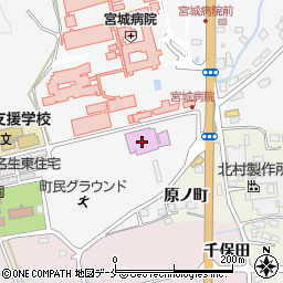 山元町体育文化センター周辺の地図