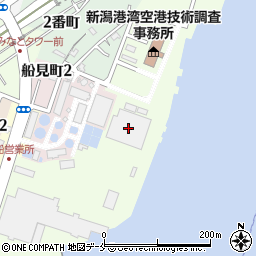 国土交通省北陸地方整備局新潟港湾空港技術調査事務所水理実験場周辺の地図