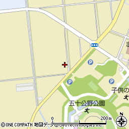八幡新田島潟線周辺の地図
