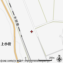 山形県米沢市広幡町成島字六月在家周辺の地図