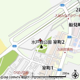 新潟県新潟市中央区雲雀町周辺の地図