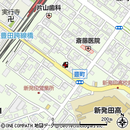 ａｐｏｌｌｏｓｔａｔｉｏｎ豊町ＳＳ周辺の地図