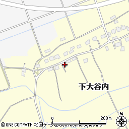 新潟県新潟市北区下大谷内1048周辺の地図