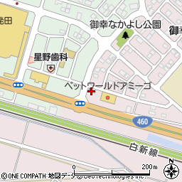 道とん堀　新発田店周辺の地図
