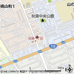 桃山珠算学園周辺の地図