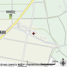 新潟県新発田市則清新田194周辺の地図