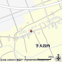 新潟県新潟市北区下大谷内158-1周辺の地図