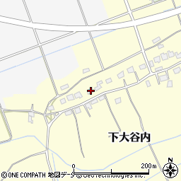 新潟県新潟市北区下大谷内158周辺の地図