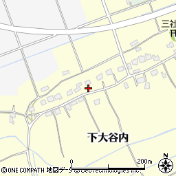 新潟県新潟市北区下大谷内162-1周辺の地図