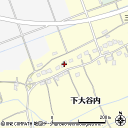 新潟県新潟市北区下大谷内159周辺の地図