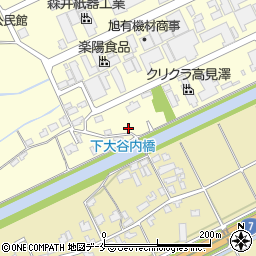 新潟県新潟市北区下大谷内1846周辺の地図