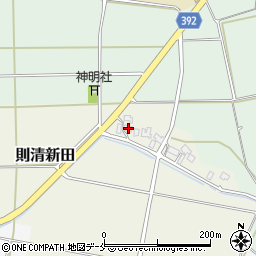 新潟県新発田市則清新田247周辺の地図
