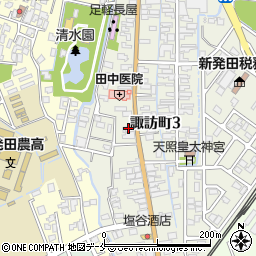 高関屋商店周辺の地図
