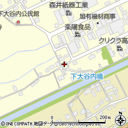 新潟県新潟市北区下大谷内1874周辺の地図