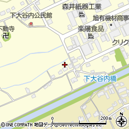 新潟県新潟市北区下大谷内1890周辺の地図