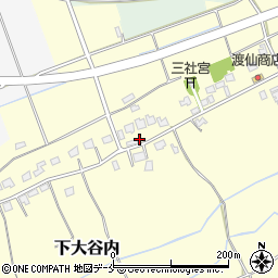 新潟県新潟市北区下大谷内171周辺の地図