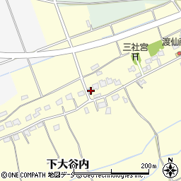 新潟県新潟市北区下大谷内170-1周辺の地図