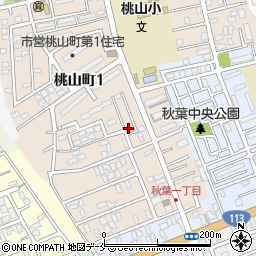 渡辺衣料品店周辺の地図